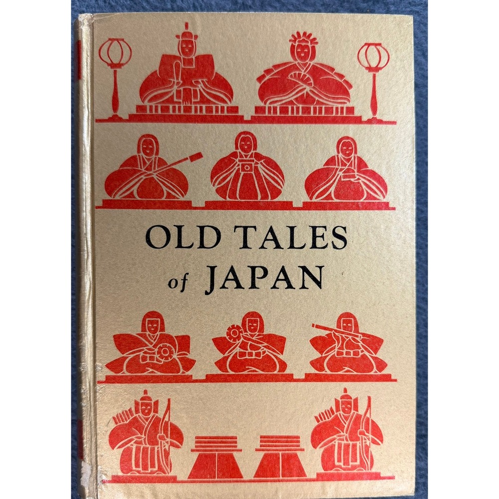 Old Tales of Japan Yuri Yasuda 1956 3rd Ed Tuttle Illustrated Hardcover Book